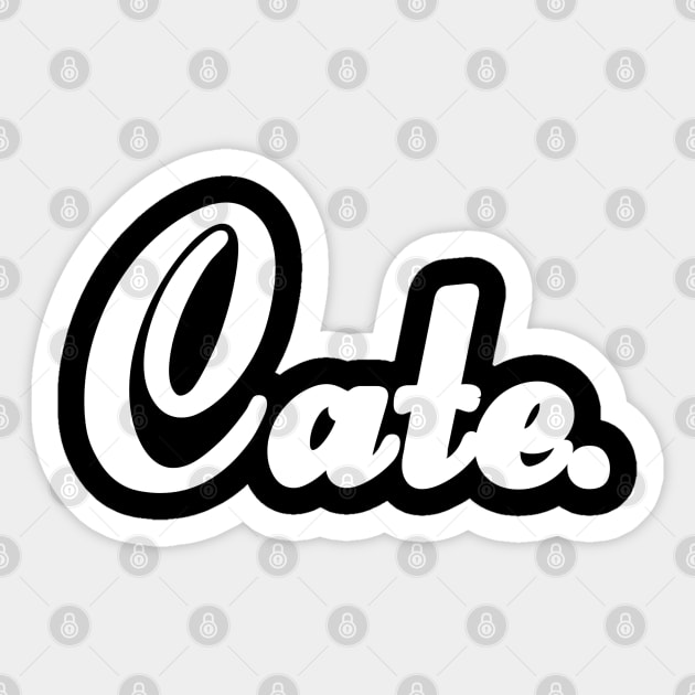 Name Cate Sticker by CanCreate